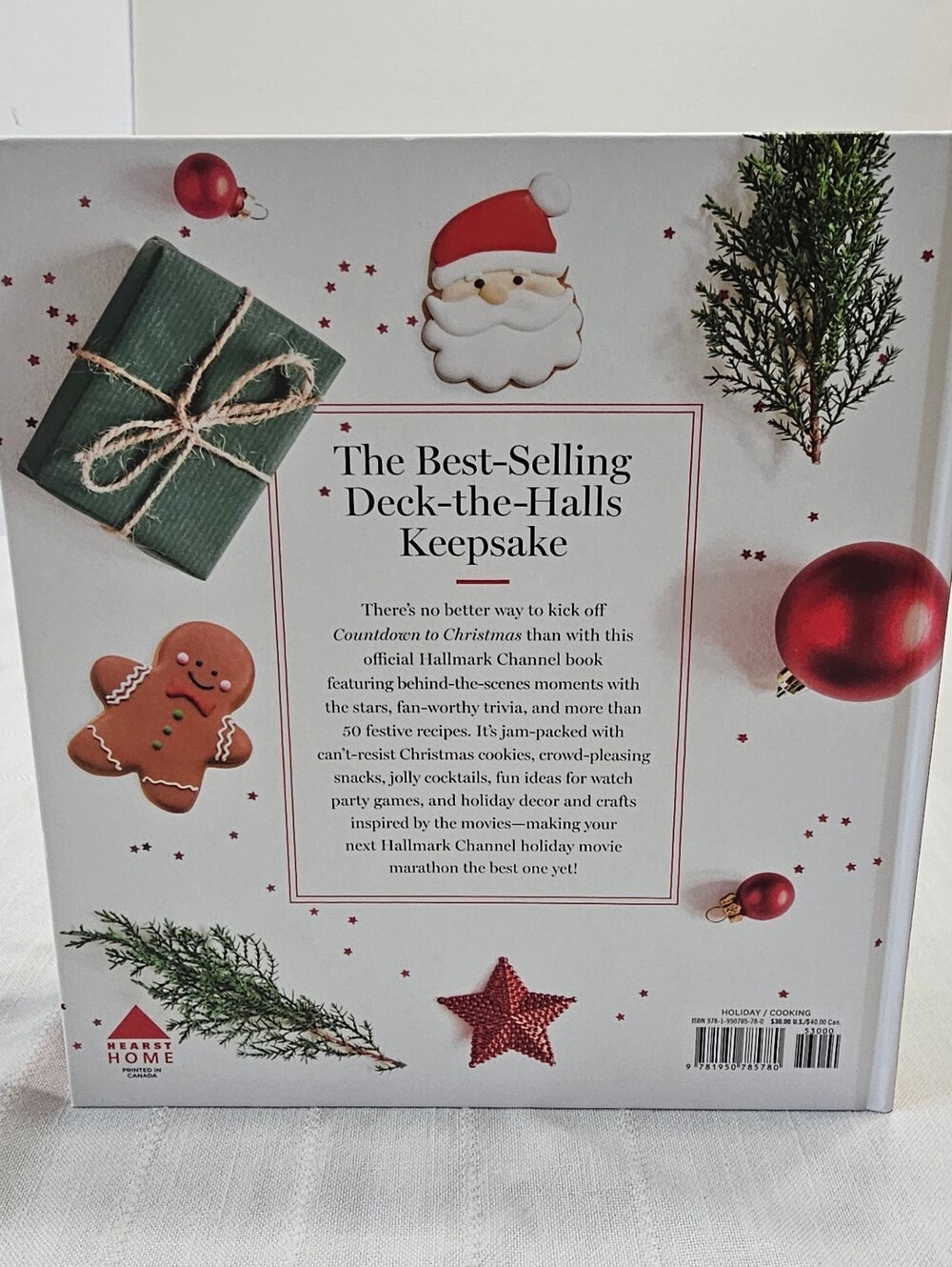 Hallmark Channel Countdown to Christmas Celebrate the Movie Magic Hardcover Book - Picture 2 of 4